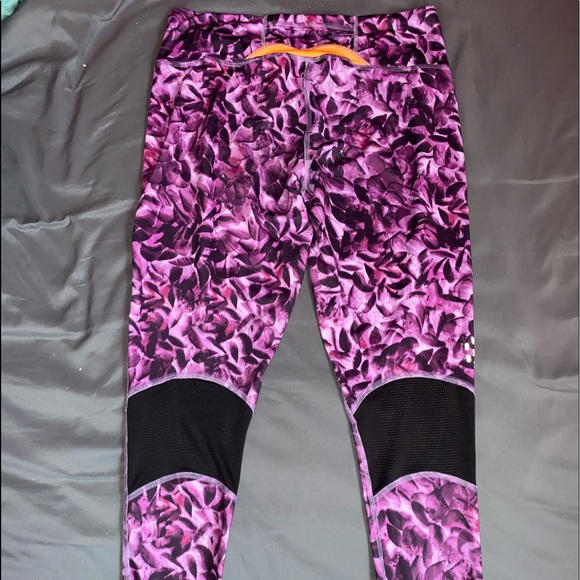 Champion Purple Athletic Leggings - Picture 2 of 3